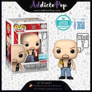 Funko Pop! WWE [185] - "Stone Cold" Steve Austin What ? (Limited Edition Supreme) (9.500 Pcs)