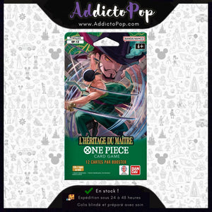 Boosters One Piece - OP12 L'héritage du Maître - FR
