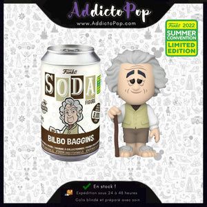 Funko Soda Le seigneur des anneaux - Bilbo Baggins with Chase (2022 Summer Convention Exclusive)