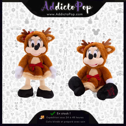 Peluche Minnie de Noël 2025 (Disneyland Paris Exclusive)