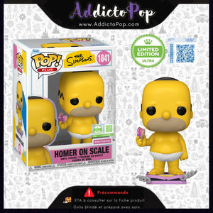 Funko Pop! The Simpsons [1841] - Homer On Scale (Limited Edition Ultra) (5.000 Pcs) 🕓[ETA:11/2025]