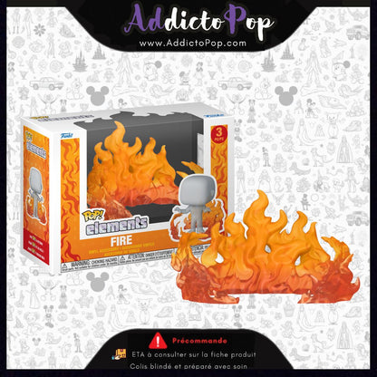 Funko Pop! Elements [3Pcs] -  Fire 🕓[ETA:01/2026]