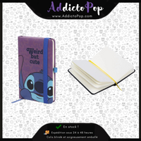 Mini Cahier Lilo & Stitch - Weird but cute - Notebook A6 – AddictoPop