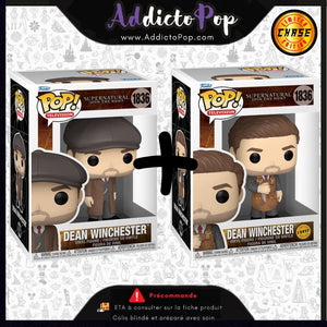 Funko Pop! Supernatural [1836] - Dean Winchester (Commune + Chase) 🕓[ETA:01/2026]