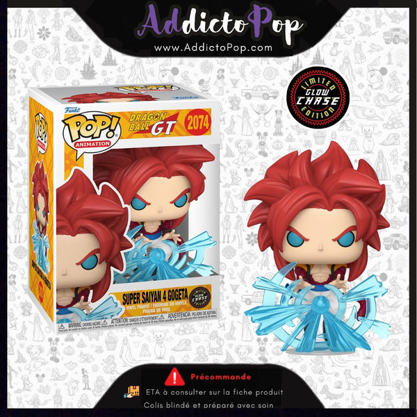 Funko Pop! Dragon Ball GT [2074] - Super Saiyan 4 Gogeta (GITD Chase)