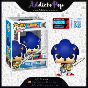 Funko Pop! Sonic The Hedgehog [1106] - Sonic with Caliburn (2025 Fall Convention Exclusive)