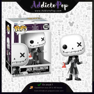 Funko Pop!  L´étrange Noël de Mr. Jack [1633] - Jack Skellington (Patchwork)