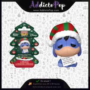 Funko Pocket Pop! Winnie L'Ourson - Bourriquet (Eeyore) Tree Holiday Box