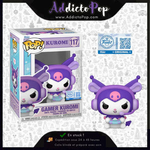 Funko Pop! Kuromi (Sanrio : Hello Kitty & Friends) [117] - Gamer Kuromi (Special Edition)