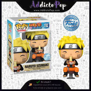 Funko Pop! Naruto Shippuden [1742] - Naruto Uzumaki (eating noodles) (GameStop Exclusive) 