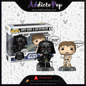 Funko Pop! Star Wars : Sayings [2-Pack] - Darth Vader & Luke Skywalker