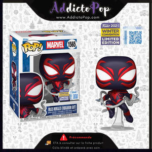 Funko Pop! MARVEL [1565] - Miles Morales (Vibranium Suit) (2025 Winter Convention Exclusive)🕓[ETA:01/2026]