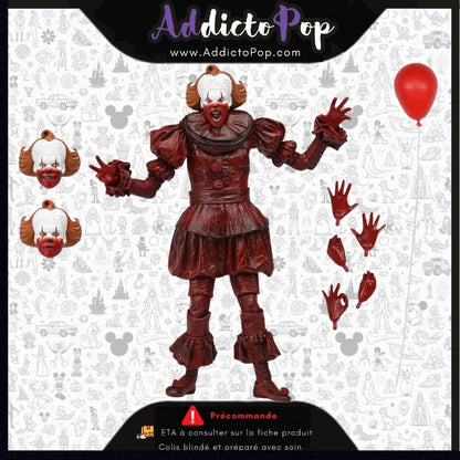 Figurine NECA Ça: Welcome To Derry Blood Pennywise 18 cm (Ultimate) 🕓[ETA:09/2026]