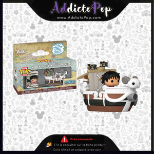 Funko Bitty Pop! One Piece [Rides] - Monkey D. Luffy with Going Merry 🕓[ETA:02/2026]