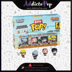 Funko Bitty Pop! Naruto Shippuden [4-Pack] - Naruto Uzumaki 🕓[ETA:02/2026]