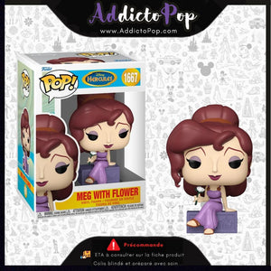 Funko Pop! Disney Hercules [1667] -  Meg with flowers 🕓[ETA:02/2026]