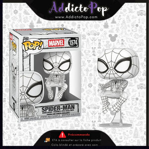 Funko Pop! MARVEL Sketched [1574] - Spider-Man 🕓[ETA:02/2026]