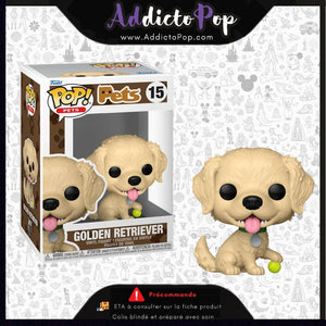 Funko Pop! PETS [15] - Golden Retriever 🕓[ETA:02/2026]