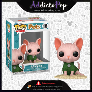 Funko Pop! PETS [18] - Sphinx Cat 🕓[ETA:02/2026]