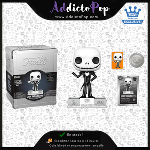 Funko Pop! Coffret Disney Classics L´étrange Noël de Mr. Jack [15C] - Jack Skellington Funko 25th Anniversary (Funko Shop Exclusive,25.000 Limited Edition)
