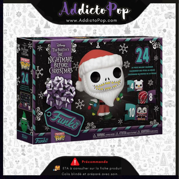Calendrier de l´avent Funko L'Etrange Noël de Monsieur Jack 24 Days