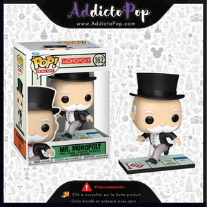 Funko Pop! MONOPOLY [162] - Mr. Monopoly 🕓[ETA:10/2025]