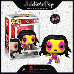 Funko Pop! WWE [193] - Rhea Ripley WrestleMania XL (Black Light Chase) 🕓[ETA:03/2026]