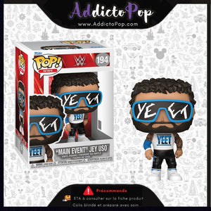 Funko Pop! WWE [194] - Jey Uso "Main Event" 🕓[ETA:03/2026]