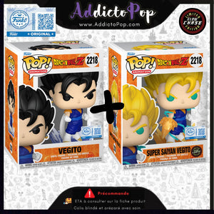 Funko Pop! Dragon Ball Z [2218] - Vegito (Commune + GITD Chase) (Special Edition) 🕓[ETA:03/2026]