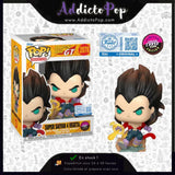 Funko Pop! Dragon Ball GT [2078] - Super Saiyan 4 Vegeta (Flocked) (GITD Chase) (Special Edition)