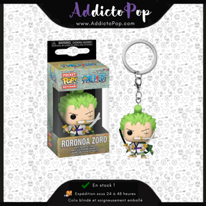 Funko Pop! Keychain One Piece - Roronoa Zoro Wano Kuni