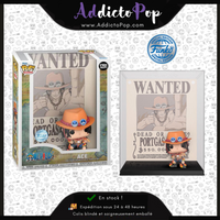 Funko Pop! One Piece [1291] - Portgas. D. Ace (Wanted Cover) (Special Edition)