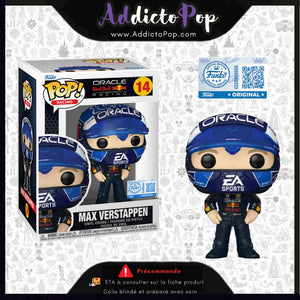 Funko Pop! Racing : Red Bull [14] - Max Verstappen (USA Helmet) (Special Edition) 🕓[ETA:01/2026]