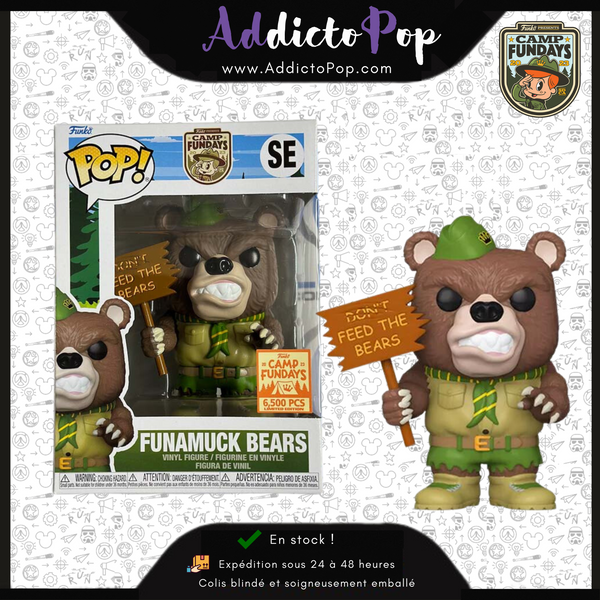 Funko Pop! Camp Fundays (Funko 2023) [SE] - Funamuck Bears (Camp Fundays Exclusive 6.500 Pcs)