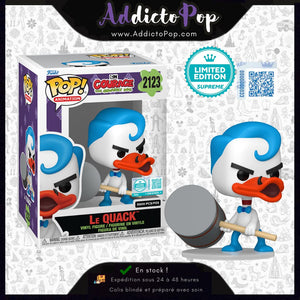 Funko Pop! Courage Le Chien Froussard [2123] -Le Quack (Limited Edition Supreme) (9.500 Pcs)