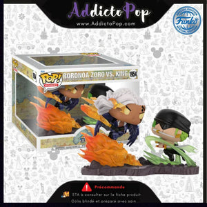 Funko Pop! Moment One Piece [1954] - Roronoa Zoro Vs. King (Unmasked) (Special Edition) 🕓[ETA:01/2026]