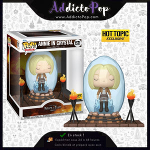 Funko Pop! Attack On Titan (AOT) [1571] - Annie in Crystal (Hot Topic Exclusive)