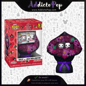 Funko Pop! Bouquet L´étrange Noël de Mr. Jack [3-Pack] - Sally and Jack Skellington