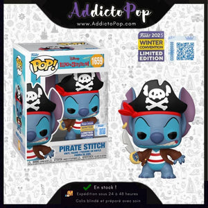 Funko Pop! Disney Lilo & Stitch [1659] - Pirate Stitch (2025 Winter Convention Exclusive)