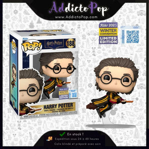 Funko Pop! Harry Potter [188] - Harry Potter (Quidditch) (2025 Winter Convention Exclusive)