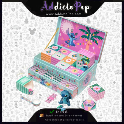 Calendrier de l'Avent 24 jours Disney Lilo & Stitch - Boîte à souvenirs 2025