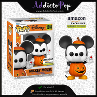 Funko Pop! Disney [1218] - Pumpkin Mickey (Trick 'R Treat) (GITD) (Amazon Exlusive)