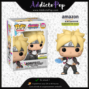 Funko Pop! Boruto (Naruto : Next Generations) [1356] - Boruto with Rasengan (GITD) (Amazon Exclusive)