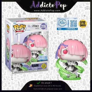 Funko Pop! Re: Zero [2116] - Ram (GITD) (Special Edition)
