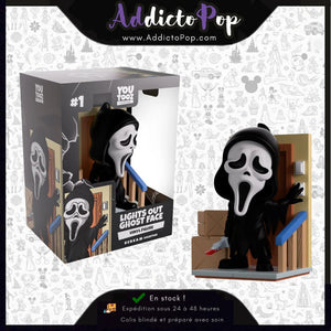 Figurine Youtooz SCREAM #1 - Ghost Face Lights Out