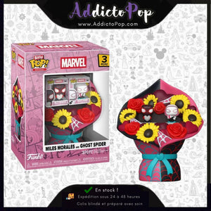 Funko Pop! Bouquet Marvel Spider-Man [3-Pack] - Miles Morales and Ghost Spider