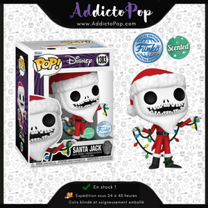 Funko Pop! L´étrange Noël de Mr. Jack 30th [1383] - Santa Jack (Scented) (Special Edition)