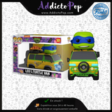 Figure Funko Pop! Rides: Teenage Mutant Ninja Turtles: Mutant Mayhem [301] - Leo in the Turtle Van (Special Edition)