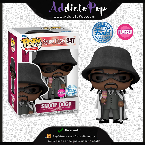Funko Pop! Rocks Snoop Dogg [347] - Snoop Dogg (Flocked) (Special Edition)