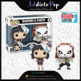 Funko Pop! Demon Slayer [2-Pack] - Makomo & Sabito (2023 Fall Convention Exclusive)